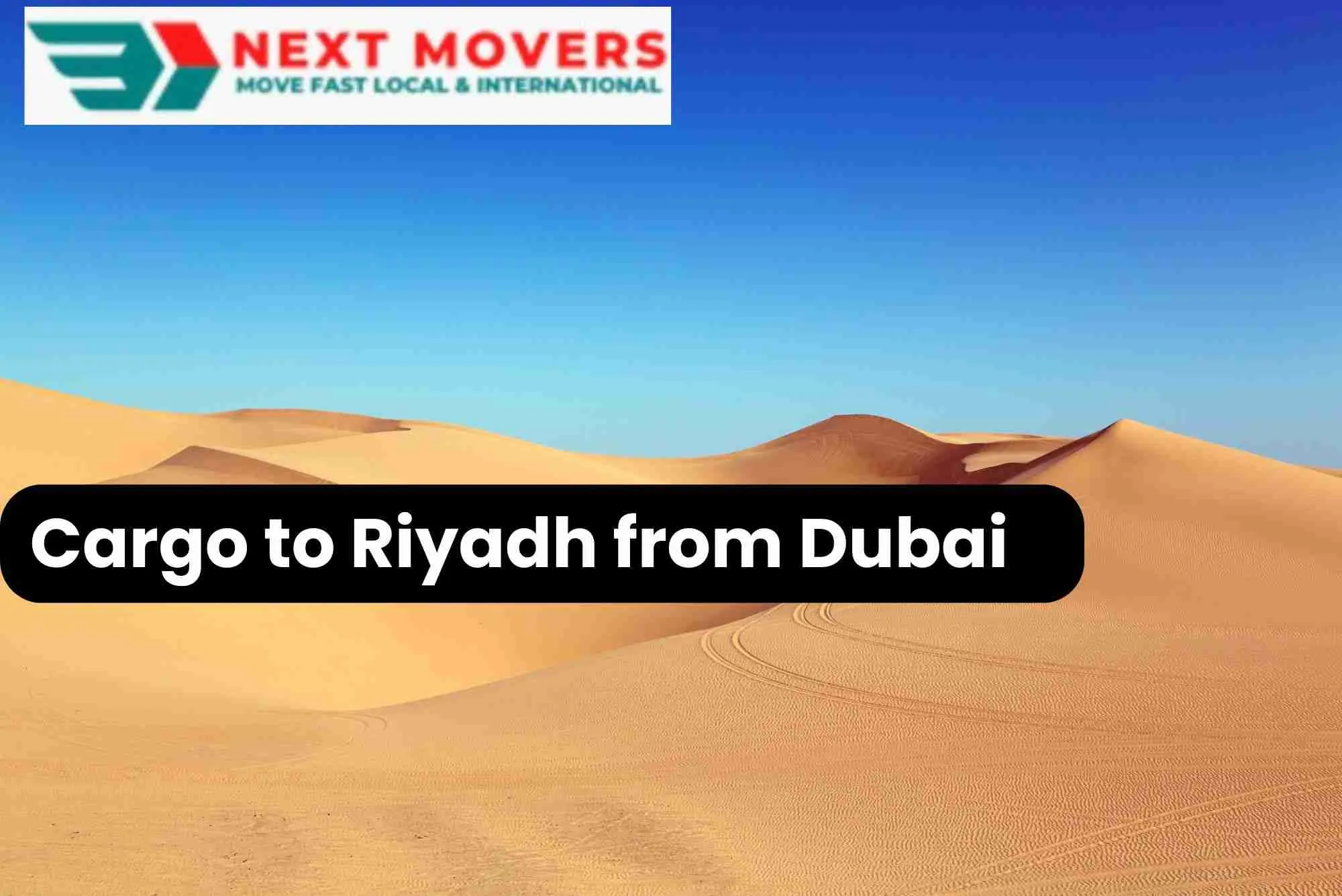 Cargo to Riyadh from Dubai