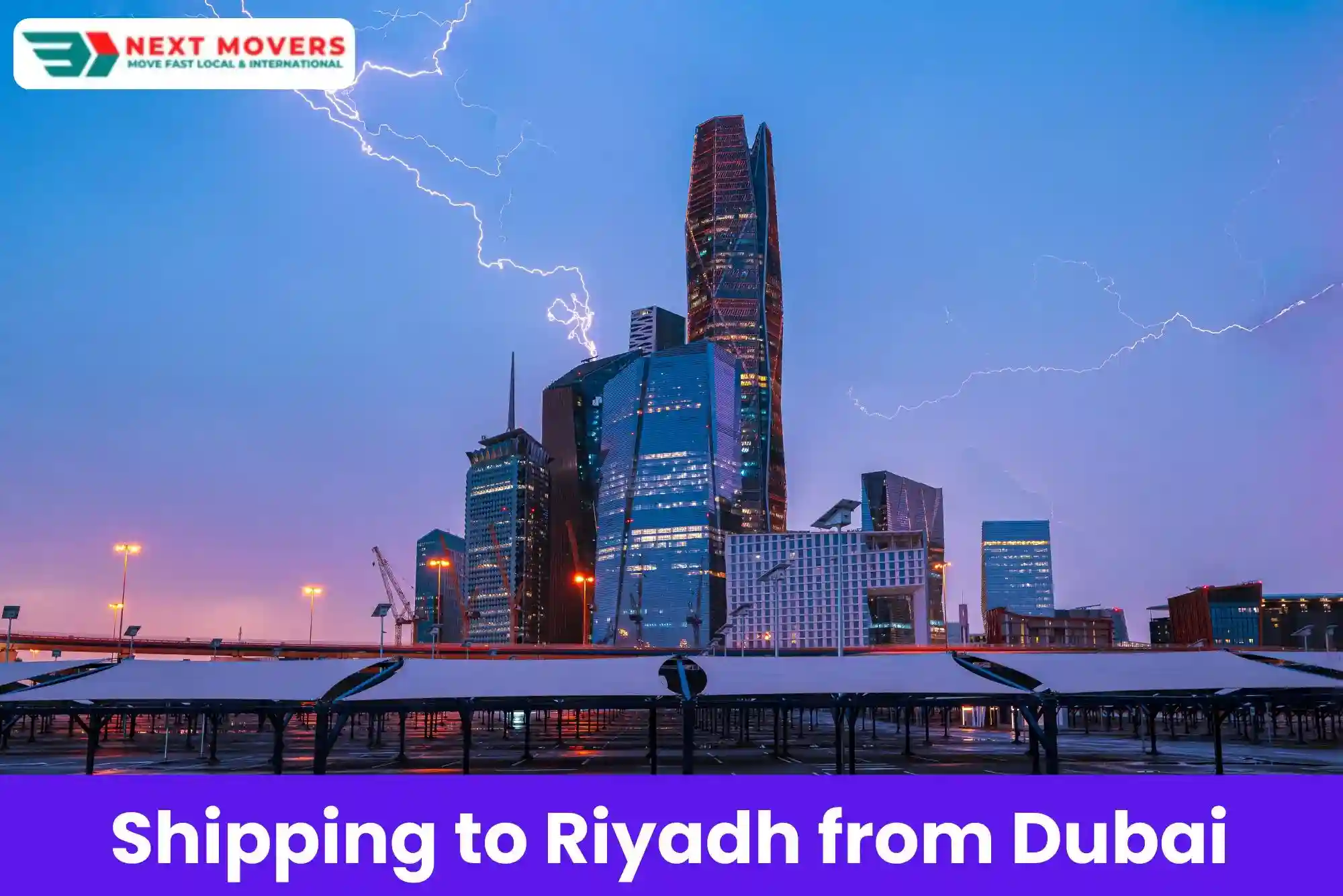 Shipping to Riyadh from Dubai