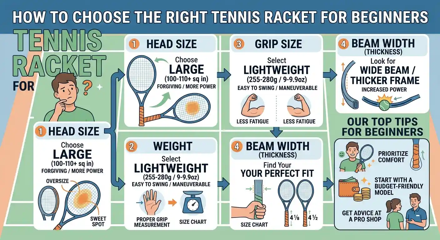 Tennis Racket for Beginners